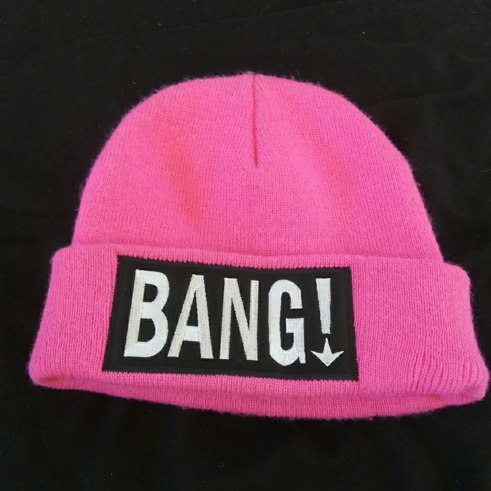 BANG! Hot Pink Beanie